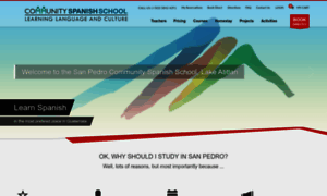 Communityspanishschool.com thumbnail