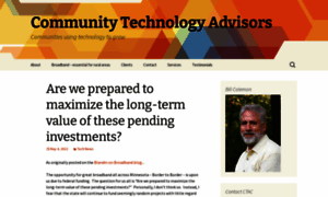 Communitytechnologyadvisors.com thumbnail