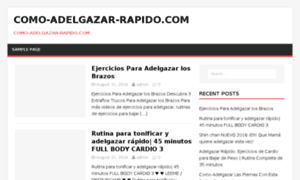 Como-adelgazar-rapido.com thumbnail