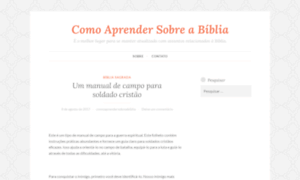 Comoaprendersobreabiblia.wordpress.com thumbnail