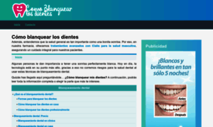 Comoblanquearlosdientes.org thumbnail