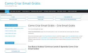 Comocriaremailgratis.com.br thumbnail