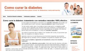 Comocurarladiabetes.biz thumbnail
