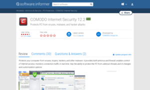 Comodo-internet-security.software.informer.com thumbnail