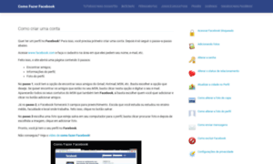 Comofazerfacebook.com.br thumbnail