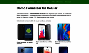 Comoformatearuncelular.org thumbnail