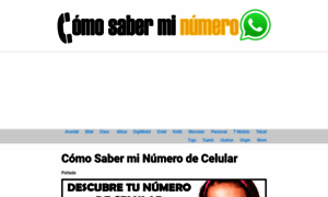 Comosaberminumero.net thumbnail