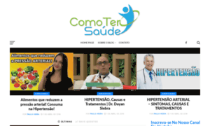 Comotersaude.com thumbnail