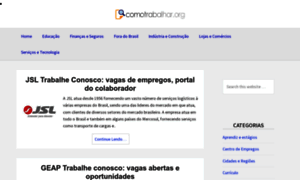 Comotrabalhar.org thumbnail