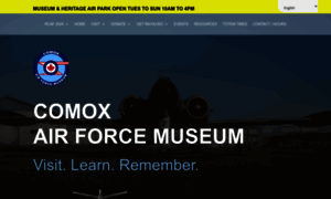 Comoxairforcemuseum.ca thumbnail