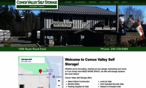 Comoxvalleyselfstorage.com thumbnail