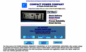 Compactpowerco.com thumbnail