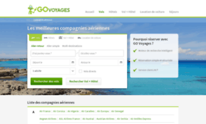 Compagnies-aeriennes.govoyages.com thumbnail