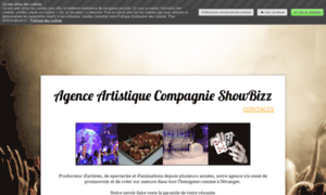 Compagnieshowbizz.fr thumbnail