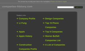 Companies-history.com thumbnail