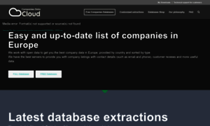 Companiesdata.cloud thumbnail