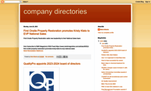 Company-directories.blogspot.com thumbnail