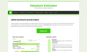Company-valuation.valuatum.com thumbnail