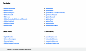 Company.splaitor.com thumbnail