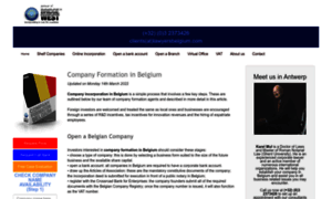 Companyformationbelgium.com thumbnail