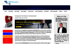 Companyformationswitzerland.com thumbnail