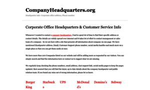 Companyheadquarter.org thumbnail
