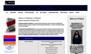 Companyincorporationpoland.com thumbnail