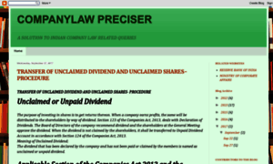 Companylawpreciser.blogspot.in thumbnail