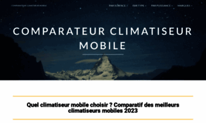 Comparateur-climatiseur-mobile.fr thumbnail