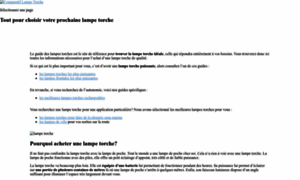 Comparatif-lampe-torche.fr thumbnail