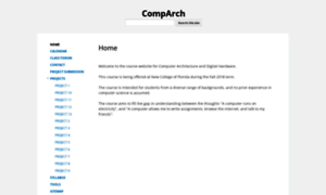 Comparch.ncf.edu thumbnail