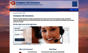 Compare-life-insurance.co.nz thumbnail