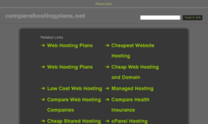 Comparehostingplans.net thumbnail