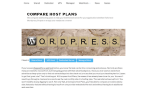 Comparehostplans.com thumbnail