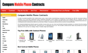 Comparemobilephonecontracts.org.uk thumbnail