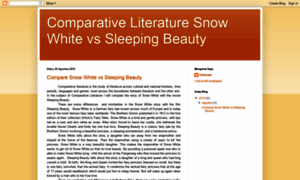 Comparesnowwhitevssleepingbeauty.blogspot.com thumbnail