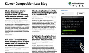 Competitionlawblog.kluwercompetitionlaw.com thumbnail