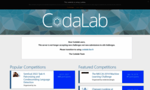 Competitions.codalab.org thumbnail