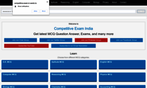 Competitive-exam.in thumbnail