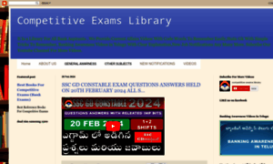 Competitiveexamslibrary.blogspot.com thumbnail