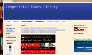 Competitiveexamslibrary.blogspot.in thumbnail