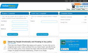 Complaints.indianmoney.com thumbnail