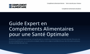 Complement-alimentaire-gr.fr thumbnail