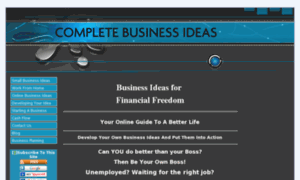 Complete-business-ideas.com thumbnail