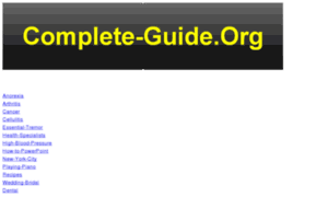 Complete-guide.org thumbnail