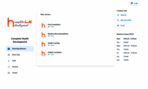 Completehealthdevelopment.setmore.com thumbnail