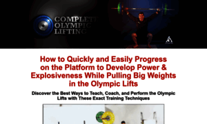 Completeolympiclifting.com thumbnail