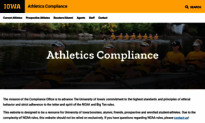 Compliance.hawkeyesports.com thumbnail