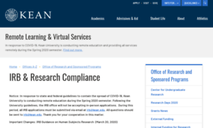 Compliance.kean.edu thumbnail