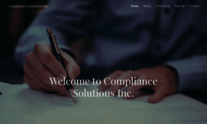 Compliancesolutions.ca thumbnail